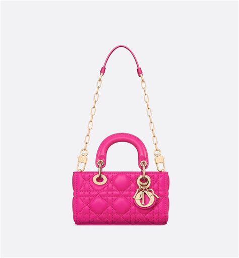 dior lady d joy micro bag.